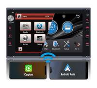 Autoradio DSP ad alta potenza, per VW Polo MK3/MK4 Passat Golf IV T5 MULTIVAN Transport T4/T5,carplay wireless e Android auto,Comandi al volante,radio AM/FM/RDS,Bluetooth,EQ,USB,schermo IPS 1080P