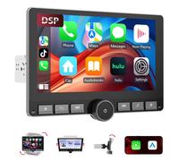 Autoradio Girevole 360° 1 Din DSP Car Stereo Schermo IPS da 10,1 Pollici Carplay