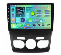 Autoradio GPS Multimedia stereo Android 15 da 10 pollici con doppio DIN per Citroen C4 C4L DS4 2013-2017 navigazione GPS Carplay comandi al volante Bluetooth telecamera di backup AHD(T300[4+64G])