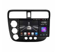 Autoradio Gps Navigation 2 Din per Honda Civic 2001-2005 Schermo Touch Portatile Wireless di Backup con Bluetooth Wifi, Controllo Vocale, Aux, Mirror, 4 Nucleo 1G+32G