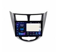 Autoradio Gps Navigation 2 Din per Hyundai Accent i25 2010-2016 Wireless Carplay Android Auto Stereo Auto Bluetooth Ips con Pantalla Táctil con Gps, 8 Nucleo 4G+64G