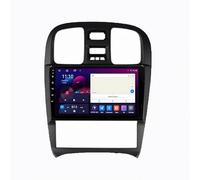 Autoradio Gps Navigation 2 Din per Hyundai Sonata EF 2001-2012 Bluetooth, Ips Touchscreen Radio con Siri/Vocale/Gps Navigazione/Musica Online/Mirror Link, 4 Nucleo 1G+32G