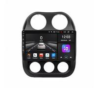 Autoradio Gps Navigation 2 Din per Jeep Compass 1 2009-2015 Wireless Carplay Android Auto Stereo Auto Bluetooth Ips con Pantalla Táctil con Gps, 4 Nucleo 2G+32G