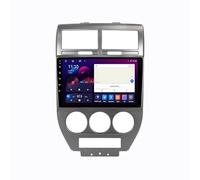 Autoradio Gps Navigation 2 Din per Jeep Compass 1 MK/Compass Patriot 2006-2010 Wireless Carplay Android Auto Stereo Auto Bluetooth Ips con Pantalla Táctil con Gps, 8 Nucleo 8G+256G