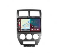Autoradio Gps Navigation 2 Din per Jeep Compass 2006-2010 Wireless Carplay Android Auto Stereo Auto Bluetooth Ips con Pantalla Táctil con Gps, 8 Nucleo 8G+256G
