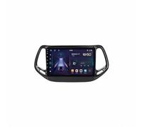 Autoradio Gps Navigation 2 Din per Jeep Compass 2017-2019 Wireless Carplay Android Auto Stereo Auto Bluetooth Ips con Pantalla Táctil con Gps, 4 Nucleo 2G+32G