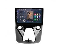 Autoradio Gps Navigation 2 Din per Peugeot 108 For Toyota Aygo B40 2014-2021 Autoradio Portatile Touchscreen con Navigazione Ota, Gps, Mirror Link, Controllo Vocale, 8 Nucleo 6G+128G