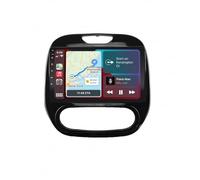 Autoradio Gps Navigation 2 Din per Renault Captur Clio 2011-2019 Bluetooth, Ips Touchscreen Radio con Siri/Vocale/Gps Navigazione/Musica Online/Mirror Link, 4 Nucleo 4G+64G