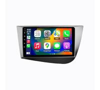 Autoradio Gps Navigation 2 Din per Seat Leon 2 MK2 Altea XL 2004-2015 Car Radio Bluetooth/Wifi Car Stereo, Controllo Del Volante, Fm Controller Volante, 4 Nucleo 1G+16G