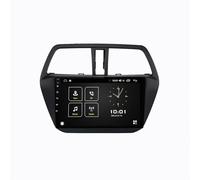 Autoradio Gps Navigation 2 Din per Suzuki SX4 S Cross 2012-2016 Touchscreen Stereo Auto Bluetooth con Schermo, Radio Auto con Mirror Link/Usb/Supporta, 4 Nucleo 2G+32G