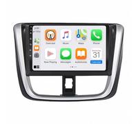 Autoradio Gps Navigation 2 Din per Toyota Prius Plus V Alpha LHD RHD 2012-2017 Wireless Carplay Android Auto Stereo Auto Bluetooth Ips con Pantalla Táctil con Gps, 4 Nucleo 1G+32G