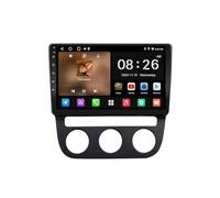 Autoradio Gps Navigation 2 Din per VW Jetta 5 2005-2010 Bluetooth, Ips Touchscreen Radio con Siri/Vocale/Gps Navigazione/Musica Online/Mirror Link, 4 Nucleo 4G+64G