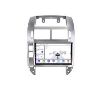Autoradio Gps Navigation 2 Din per VW Volkswagen Polo Mk4 2004-2011 Touchscreen Stereo Auto Bluetooth con Schermo, Radio Auto con Mirror Link/Usb/Supporta, 4 Nucleo 4G+64G