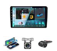 Autoradio GPS Navigator 2 DIN compatibile con Carplay Android Auto per Audi A3 8P 2003-2013 Plug And Play AM/FM Autoradio GPS Navigator Telecamera di retromarcia Controllo del volante (NF-1 1G+32G)