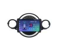Autoradio GPS Navigator Android 14 per BMW Mini 2007-2015 9" Touch Screen Car Stereo CarPlay Android Auto navigazione GPS con schermo Bluetooth Multimedia WiFi + Telecamera(M500S-8 C