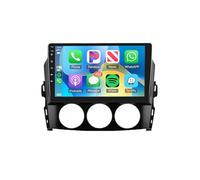 Autoradio GPS Navigator da 9" per Mazda MX-5 III 3 NC 2008-2015 Android 15 stereo bluetooth CarPlay Android Auto GPS HD 1280P Touchscreen multimediale AHD Telecamera Controllo tasti al volante(A1 1+32