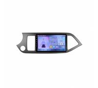 Autoradio Gps Navigazione Stereo 2 Din per Kia Morning 2 Picanto 2011-2016 Touchscreen Stereo Auto Bluetooth con Schermo, Radio Auto con Mirror, 8 Nucleo 4G+64G