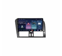 Autoradio Gps Navigazione Stereo 2 Din per Volvo XC60 2007-2017 Ips Schermo Tattile Supporto Gps Navigatore Wireless Radio Carplay Android Auto Wifi, 4 Nucleo 1G+32G