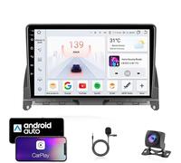 Autoradio HYMLMY Android 15 Double Din per 3 W204 2006-2011 con Bluetooth,navigazione GPS,WiFi,radio FM,USB/SWC/Plug and Play,supporto Carplay&A HM605 4 Core Wifi 4+64GB