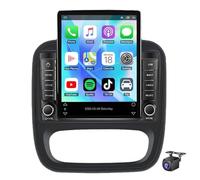 Autoradio HYMLMY Android 15 per Renault Trafic 3 2014-2021 con GPS,navigatore satellitare,touchscreen da 9,7 pollici,Carplay,Android Auto,Bluetooth,Mirror Link,FM,RDS,EQ,SWC,AHD,telecamera di retromar