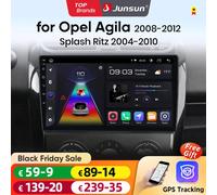 Autoradio Junsun AI CarPlay 4G Android 14 per Suzuki Splash Ritz 2004-2010 Opel Agila 2008-2012 Lettore multimediale WiFi GPS Nav