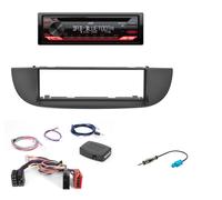 Autoradio JVC con CD per Fiat 500 DAB+ comandi al volante, USB e SD Card, fro...