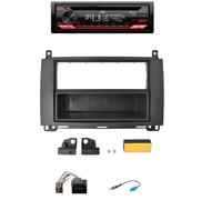 Autoradio JVC con CD per Mercedes Classe A (W169) DAB+ con lettore CD, USB e ...