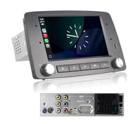 Autoradio Linux per Fiat Panda 169 2003-2012 con CarPlay Wireless e Android Auto, avvio in 2 secondi, comandi fisici tramite manopola, audio di livello OEM, Porta ISO Plug & Play