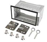 Autoradio Mascherina, Mascherine Telaio universale DVD Kit cornice di montaggio Double 2 DIN Hardware Auto Stereo Radio Fascia Fascia Telaio Automotive Radio Player Box Accessori