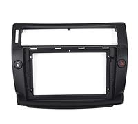 Autoradio Mascherina Telaio Adattatore nero 2 Din Auto Radio Stereo Piastra Audio Fascia Cornice/Adatto for Citroen C4 Quatre 9 pollici Grande Schermo Auto lettore Android Pannello Dash Kit di Montagg