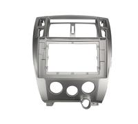 Autoradio Mascherina Telaio Adattatore nero 2 Din Telaio Auto Audio Adattatore di Montaggio Dash Kit Trim Pannello Facia 10.1 Pollici/Adatto for HYUNDAI TUCSON 2006-2013 Radio Player Telaio audio per