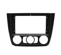 Autoradio Mascherina Telaio Adattatore nero 9 "Car Radio Fascia/Fit for BMW Serie 1 E81 E82 E87 E88 2004-2012 Pannello Video Lettore Audio Dash 2 Din Telaio Cruscotto Kit di Montaggio Telaio audio per
