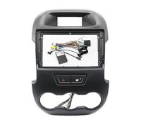 Autoradio Mascherina Telaio Adattatore nero Adattatore for fascia telaio auto da 9 pollici Canbus Box Decoder Android Radio Audio Dash Kit pannello di montaggio/Adatto for Ford Ranger F250 2011-2015