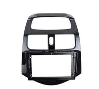 Autoradio Mascherina Telaio Adattatore nero Autoradio Stereo Installazione Pannello Cruscotto Fascia in Plastica/Adatto for CHEVROLET Spark (M300) HOLDEN Barina Spark (MJ) Kit Telaio Radio 2 Din ela