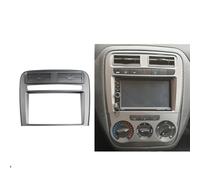 Autoradio Mascherina Telaio Adattatore nero Doppio 2 Din Autoradio Fascia/Fit for Fiat Grand Punto 2005-2009 Ruota Sinistra Dash Montaggio Installazione Trim Telaio stereo Kit elaio audio per auto