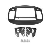 Autoradio Mascherina Telaio Adattatore nero Fascia for autoradio 2Din / adatta for HYUNDAI Accent 09-12 DVD Stereo piastra telaio adattatore montaggio cruscotto installazione kit rivestimento cornice