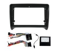 Autoradio Mascherina Telaio Adattatore nero MEKEDE Autoradio Viso Cornice/Fit for Audi TT MK2 2006-2014 Fascia Stereo Pannello Dash Kit Refitting Installazione Lunetta cavo Canbus Telaio audio per aut