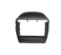 Autoradio Mascherina Telaio Adattatore nero QSZN 9 pollici Autoradio Fascia/Fit for Hyundai Tucson IX35 2009-2015 Lunetta Pannello Fit Installazione Cruscotto kit di montaggio 2 Din Telaio audio per a