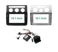 Autoradio Mascherina Telaio Adattatore nero Telaio for fascia audio for auto/adatto for VOLKSWAGEN TOURAN 2004-2008 (10,1 POLLICI) Autoradio Android GPS Lettore MP5 2Din Unità principale Pannello crus