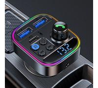 Autoradio MP3 con display a LED e doppia porta USB, stereo Hi-Fi.