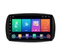 Autoradio Multimediale 2 Din con touchscreen Android 14 da 9 pollici per Mercedes Smart 453 Fortwo 2014-2020, telecamera di backup AHD, comandi al volante, SWC, Bluetooth Carplay, navigazione GPS (P2