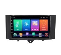 Autoradio Multimediale Android 14 2 Din per Benz Smart Fortwo 451 2011-2015 - Schermo da 9 pollici Radio Wireless Carplay Android Auto Navigazione GPS Bluetooth WiFi SWC (P2 WIFI 4-Core 1G+32G)