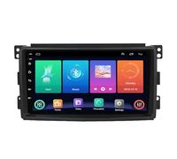 Autoradio Multimediale Android 14 per Benz Smart Fortwo 451 2005-2010 - Schermo touch da 9" Autoradio Multimediale Bluetooth Wireless Carplay + Android Auto - Telecamera di retromarcia - SWC RDS (P2 W