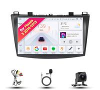 Autoradio multimediale stereo Android 13 per Mazda 3 2010-2013 - Schermo touch IPS da 9" Kit di aggiornamento cruscotto CarPlay Android Auto Navigazione GPS Bluetooth WiFi SWC 5G DSP(8 core 8+128 GB)