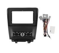 Autoradio Navigation Android Radio Telaio di montaggio Mask Bracket con cablaggio Specifico Progettato per Ford Mustang 2010 2011 2012 2013 2014 AT