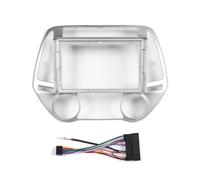 Autoradio Navigation Android Radio Telaio di montaggio Mask Bracket con cablaggio Specifico Progettato per Hyundai I20 2008 2009 2010 2011 2012 2013 AT MT