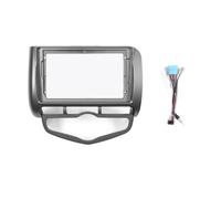 Autoradio Navigation Android Radio Telaio di montaggio Mask Bracket con cablaggio Specifico Progettato per Honda Jazz/City 2006-2021 RHD AT