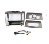 Autoradio Navigation Android Radio Telaio di montaggio Mask Bracket con cablaggio Specifico Progettato per Nissan Tiida 2005 2006 2007 2008 2009 2010 AT MT