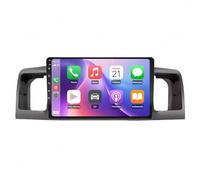 Autoradio Navigatore per Auto per Toyota Corolla E120 EX 2007-2012 Touchscreen Controllo Vocale a Mani Libere, Mirror Link, Aux, Fm, Mappe Mondo, 8 Nucleo 8G+256G