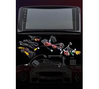 Autoradio Navigazione Satellitare Android 10.0 16GB fit for Mercedes GL320 GL350